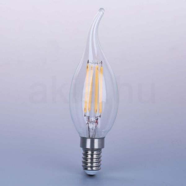 LED filament dekor izzó - C35L - 4 watt