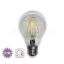 LED Filament dekor izzó - A67- 8W - E27 - meleg fehér szabályozható