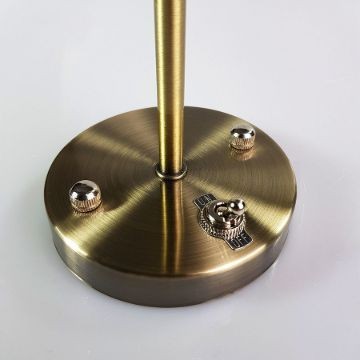 Falitárcsa 100mm sima antik bronz szín, kapcsolós