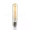 LED Filment COG dekor izzó, antikolt - T136 - 2 watt - meleg fehér
