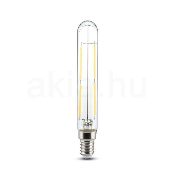 LED filament dekor izzó - T20- 4 watt - E14