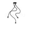 LOYD E27 III függő lámpa fekete  230V LED E27 3x15W