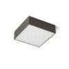 LARISA SQ 17 mennyezeti lámpa fekete  230V LED 15W  3000K