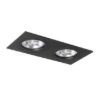 PASADENA G53 SQ II  fekete  230V LED G53 2x15W
