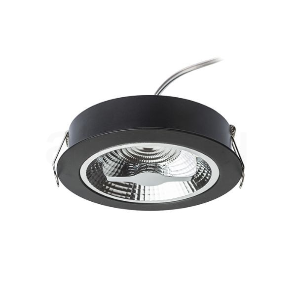 KELLY LED DIMM süllyesztett lámpa fekete 230V LED 15W 45° 3000K