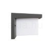 HIDE SQ fali lámpa antracit  230V LED E27 15W IP44