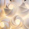 COCO függő lámpa fehér PVC 230V LED E27 15W
