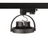 KELLY LED DIMM három áramkörös sínre fekete 230V LED 12W 24° 3000K