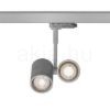 BEEBA II háromfázisú áramkörös sínre ezüstszürke  230V LED GU10 2x8W
