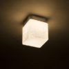 ESICA SQ mennyezeti lámpa króm 230V LED 6W IP44 3000K