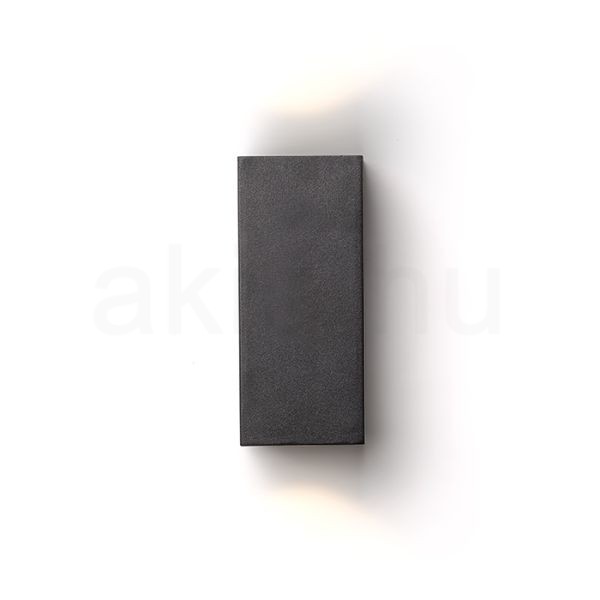 KUBI II antracitszürke 230V LED 2x3W 56° IP54 3000K