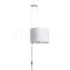 BROADWAY állítható magasságú függeszték fehér króm 230V LED E27 15W