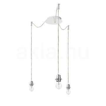 KOMBIX 3 függesztő készlet FEHA+AK+KF   230V LED E27 3x15W
