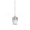 MORE 80 mennyezeti függőlámpa alap  króm 230V LED E27 3x15W
