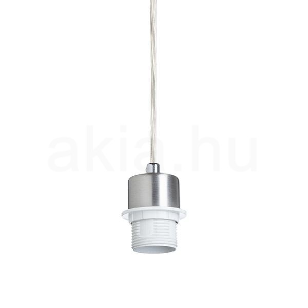 MORE 60 mennyezeti függőlámpa alap  matt nikkel 230V LED E27 3x15W