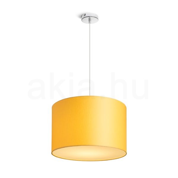 RON 40/25 lámpabúra  Chintz sárgabarack/fehér PVC  max. 23W