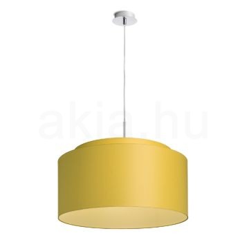 DOUBLE 55/30 lámpabúra  Chintz sárgabarack/fehér PVC  max. 23W