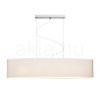 CASUAL 120/25 lámpabúra  Polycotton fehér/fehér PVC  max. 23W