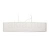 CASUAL 120/25 lámpabúra  Polycotton fehér/fehér PVC  max. 23W