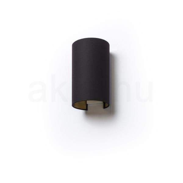 RON W 15/25 fali lámpa  Polycotton fekete/arany fólia 230V LED E27 15W