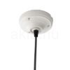FABIO függesztő készlet fekete/fehér porcelán 230V LED E27 15W