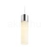 EIGHT függő lámpa  opál üveg/króm 230V LED E27 11W