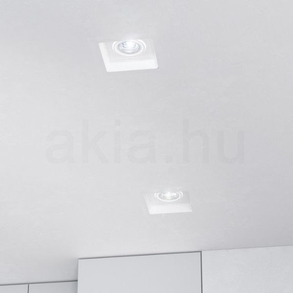 DINO SQ G53 dönthető lámpa  gipsz 230V LED G53 15W