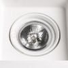 DINO SQ G53 dönthető lámpa  gipsz 230V LED G53 15W
