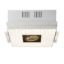 OFFICE TWIN süllyesztett lámpa fehér 230V/12V 2GX13+G53 55+50W