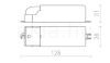 TRAFO 20-70W 12V AC DIMM   12V 70W