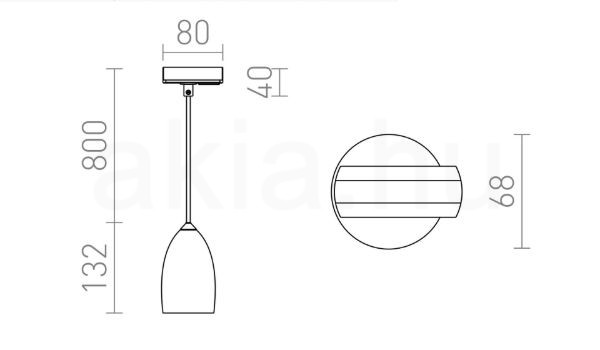BABADES egy áramkörös sínre  matt nikkel 230V GU10 35W