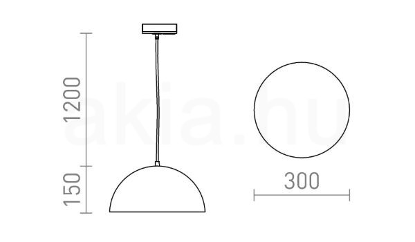 GLADYS 30 egy áramkörös sínre fehér/fehér 230V LED E27 15W