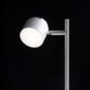 NOVA asztali lámpa fehér króm/tej akril 230V LED 4.2W 3000K