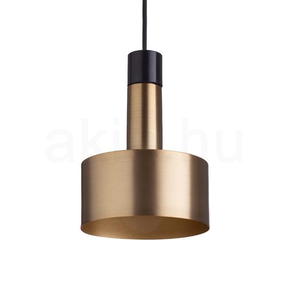 DIVINA függő lámpa sárgaréz/dekoratív fekete márvány 230V LED E27 5W