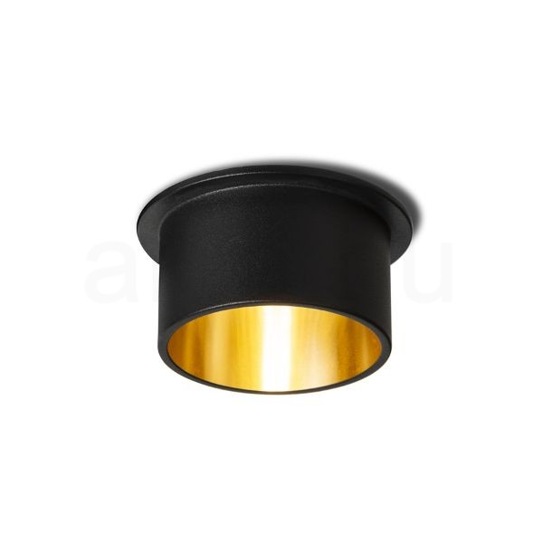 ORTA süllyesztett lámpa fekete/aranysárga 230V LED GU10 9W