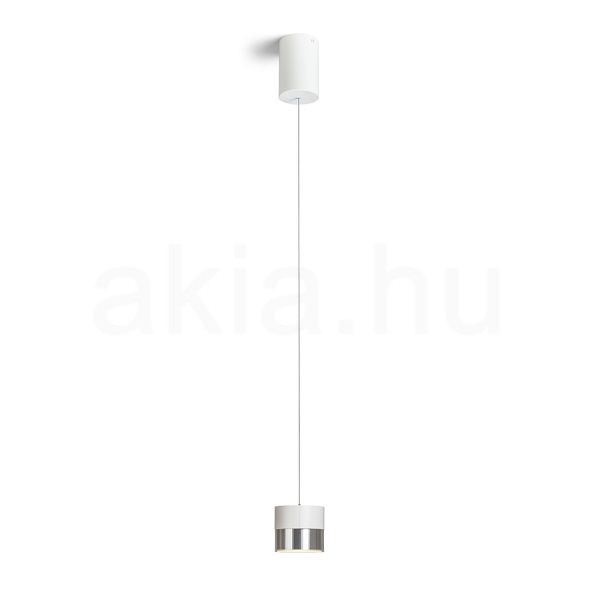 JUNIPER függő behúzható fehér króm 230V LED 15W 30°  3000K