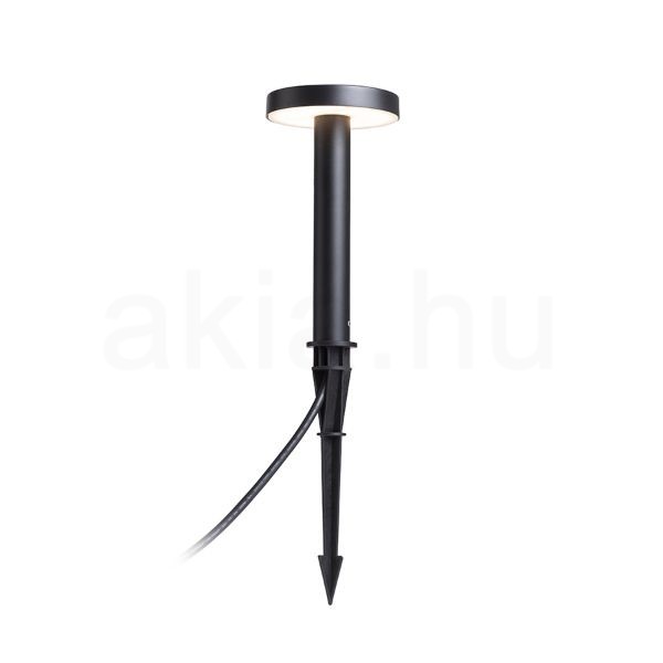 GEVALIA 20 leszúrható spot lámpa fekete matt akril 230V LED LED 5W IP65 3000K