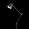 DANNY állólámpa fekete sárgaréz 230V LED E14 5W