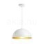 GLADYS 40 függő lámpa fekete/fehér 230V LED E27 30W