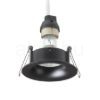 ISLA süllyesztett lámpa fekete  230V LED GU10 7W IP65