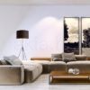 LUTON/RON 55 állólámpa  Polycotton fekete/fekete/fém 230V LED E27 15W
