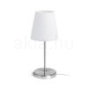 NYC/CONNY 15/15 asztali lámpa  Polycotton fehér/nikkel 230V LED E27 11W