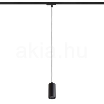 BELENOS egyfázisú áramkörös sínre függő lámpa fekete  230V LED GU10 9W