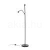 PAMPA állólámpa talapzat fekete 230V LED E27 11+7W
