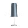NYC/CONNY 15/30 asztali lámpa  Monaco petróleum kék/ezüst PVC/nikkel 230V LED E27 11W