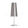 NYC/CONNY 15/30 asztali lámpa  Monaco galamb szürke/ezüst PVC/nikkel 230V LED E27 11W