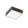 LARISA SQ 17 DIMM mennyezeti lámpa fekete 230V LED 15W 3000K