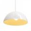 MONROE 40 függő lámpa csillogó fehér/fehér  230V LED E27 30W