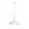 GOLDIE 36 függő lámpa fehér/fehér  230V LED E27 30W