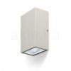 DIXIE 10x16 fali lámpa fehér 230V LED 2x5W 84° IP54 3000K